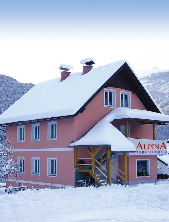 Appartementhaus Alpina Flattach Exterior foto